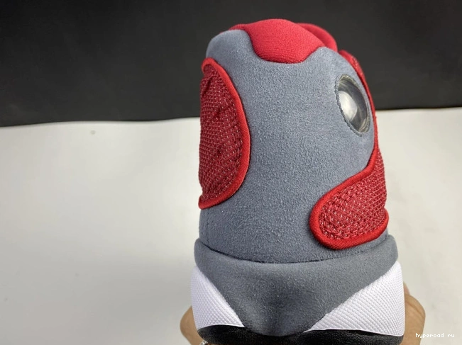 Flint Grey 13 Jordan Air 414571-600 Retro Red Gym 0604